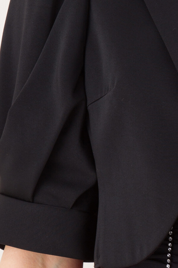 黒半袖ジャケットの商品画像9