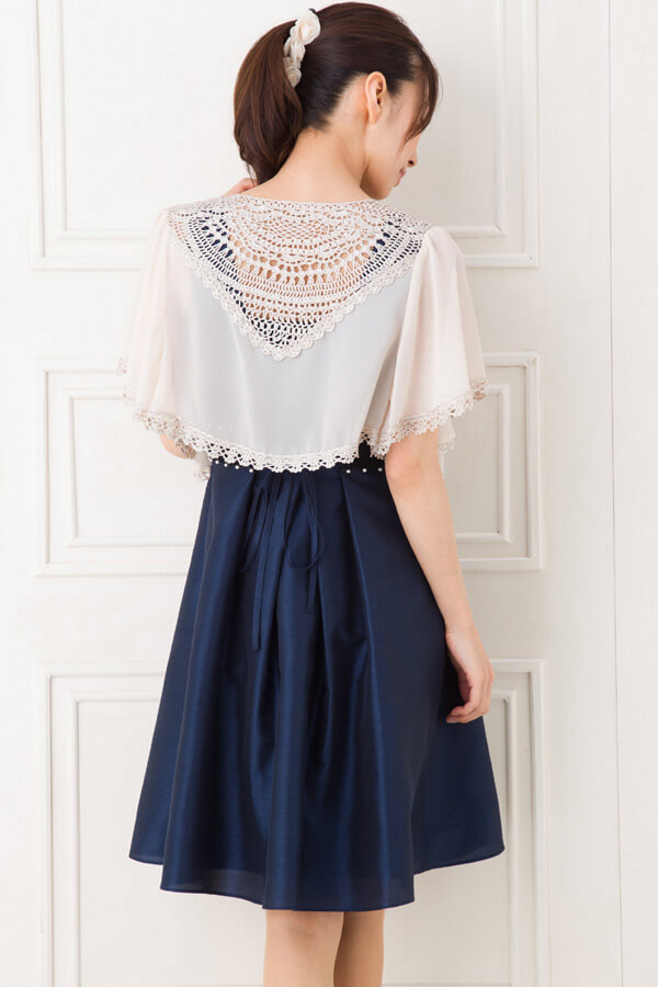 ベージュかぎ編みボレロの商品画像7