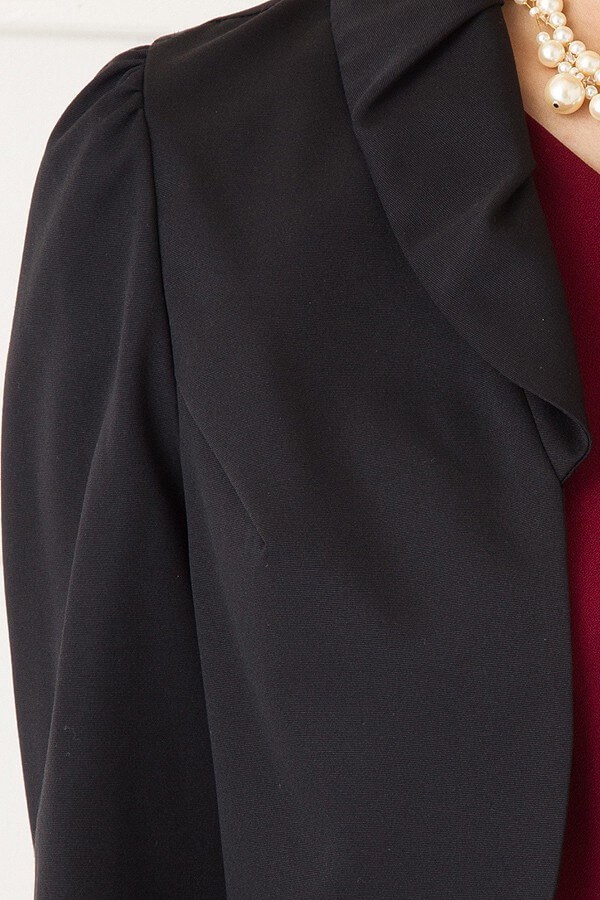 七分袖黒ジャケットの商品画像10
