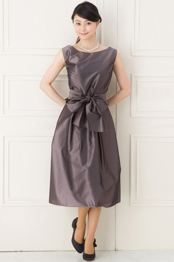 ベルト付き京紫シャンタンワンピース Brand Genetvivien Bx 10 3l 4l Size レンタルドレスのリリアージュ ベルト付き京紫シャンタンワンピース Brand Genetvivien Bx 10 3l 4l Size レンタルドレスのリリアージュ