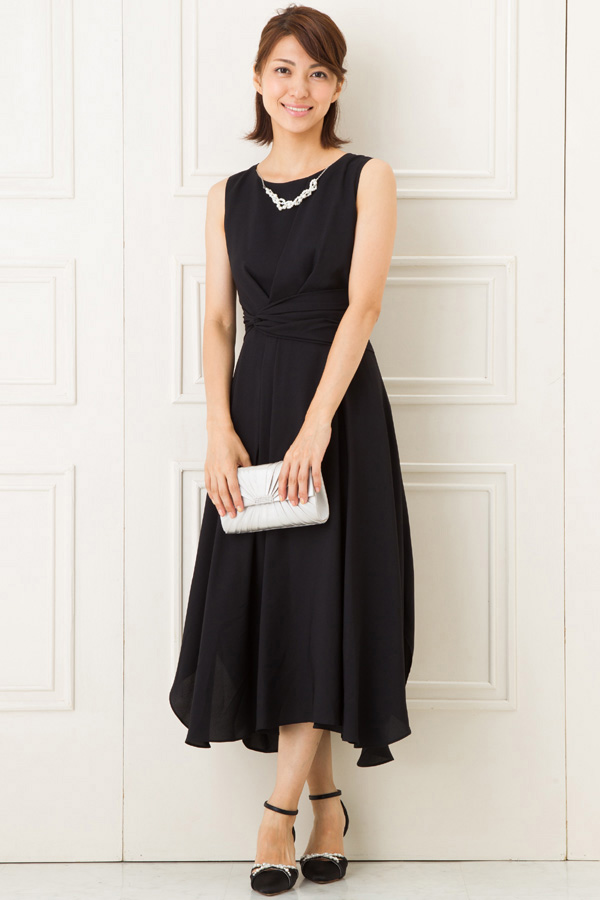 黒ミディアムドレスの商品画像5