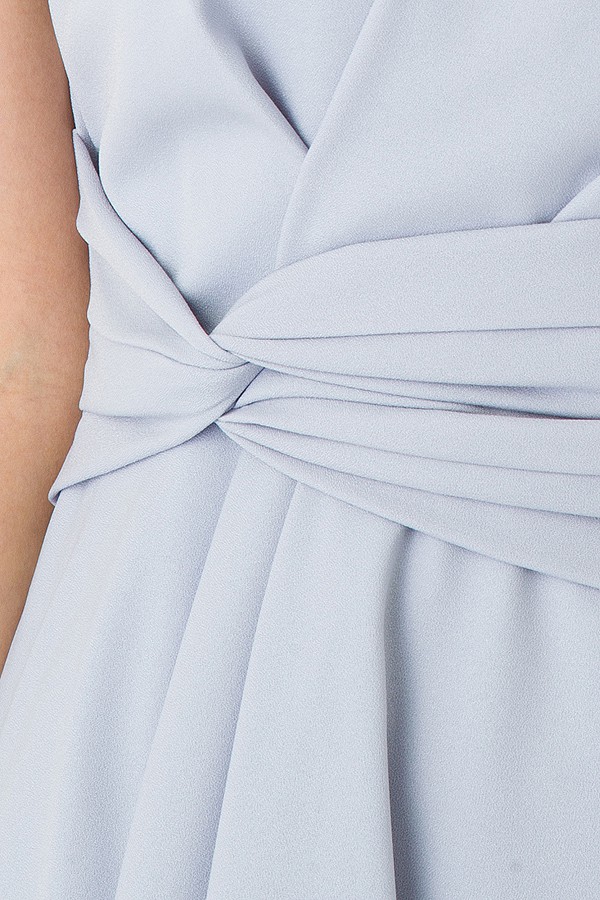 ブルーグレーミディアムスカートドレスの商品画像11