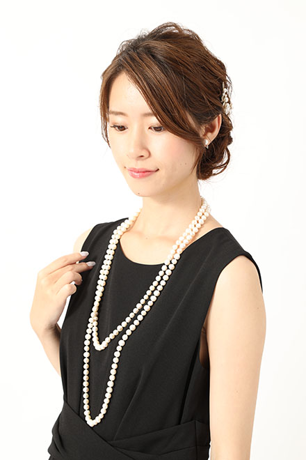 黒のウエストリボンドレスの商品画像8