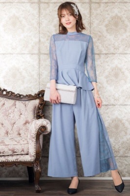 パンツドレスを選ぶ レンタルドレスのリリアージュ