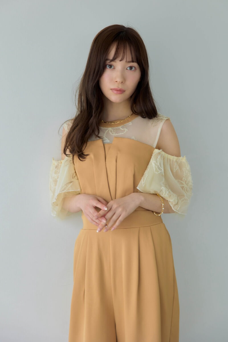 キャメルの2wayフリンジレースドレスの商品画像12 キャメルの2wayフリンジレースドレスの商品画像12